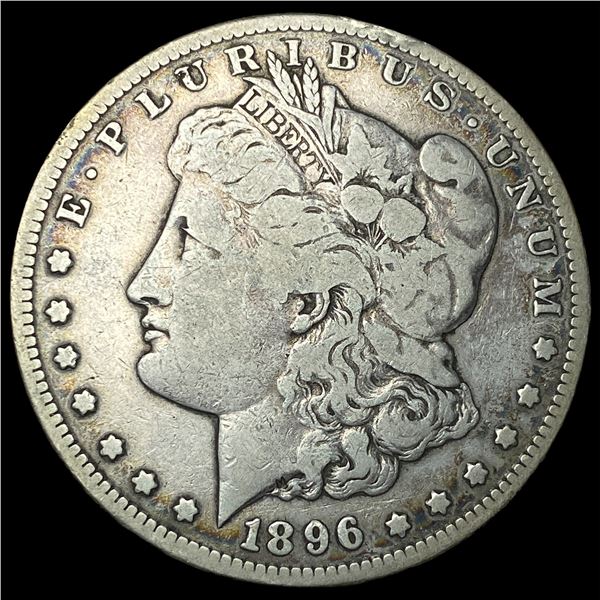 1896-S Silver Morgan Dollar NICELY CIRCULATED