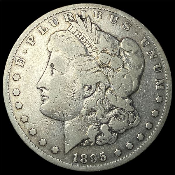 1895-S Silver Morgan Dollar LIGHTLY  CIRCULATED