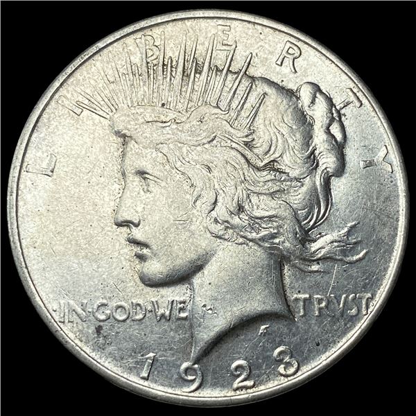 1923-D Peace Silver Dollar CLOSELY  UNCIRCULATED