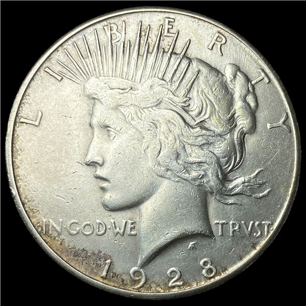 1928-S Silver Peace Dollar CLOSELY  UNCIRCULATED