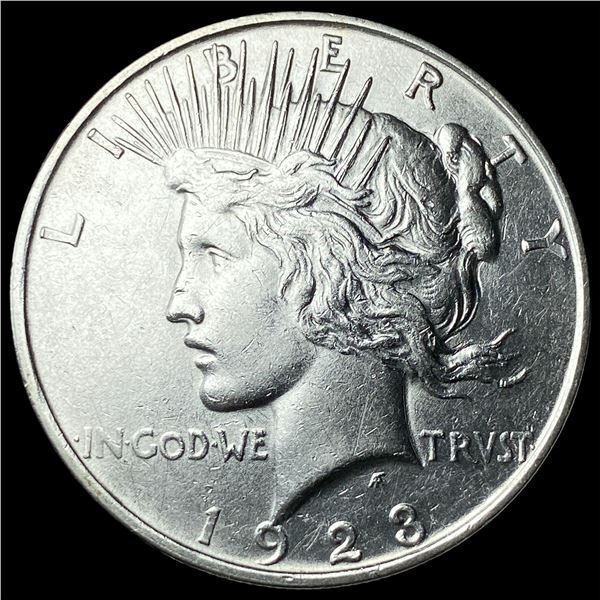 1923-D Silver Peace Dollar CLOSELY  UNCIRCULATED