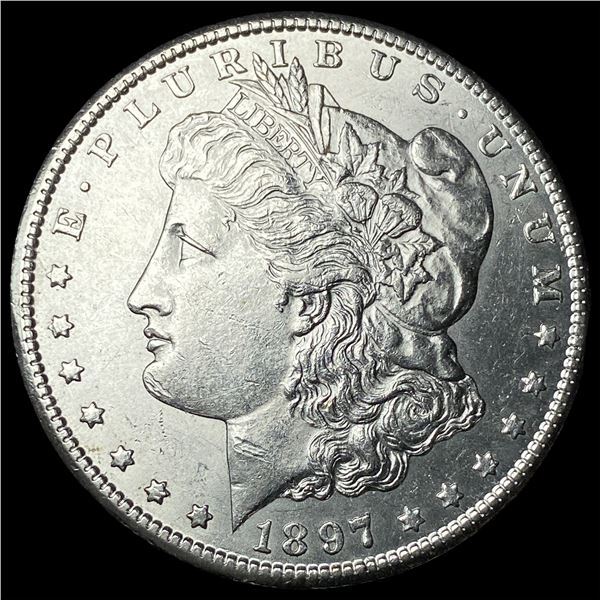 1897-S Silver Morgan Dollar CLOSELY  UNCIRCULATED