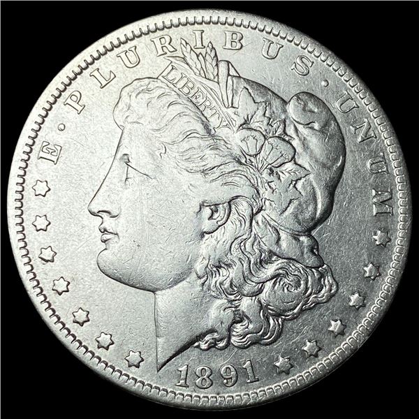 1891-O Silver Morgan Dollar LIGHTLY  CIRCULATED