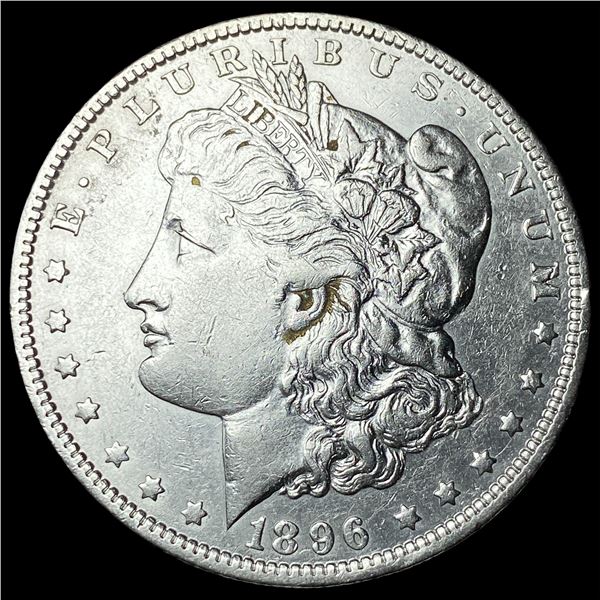 1896-O Silver Morgan Dollar NEARLY  UNCIRCULATED