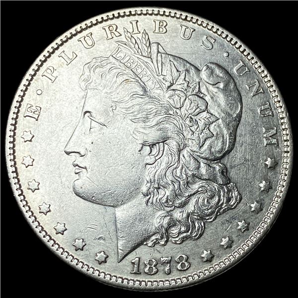 1878 Silver Morgan Dollar CLOSELY  UNCIRCULATED