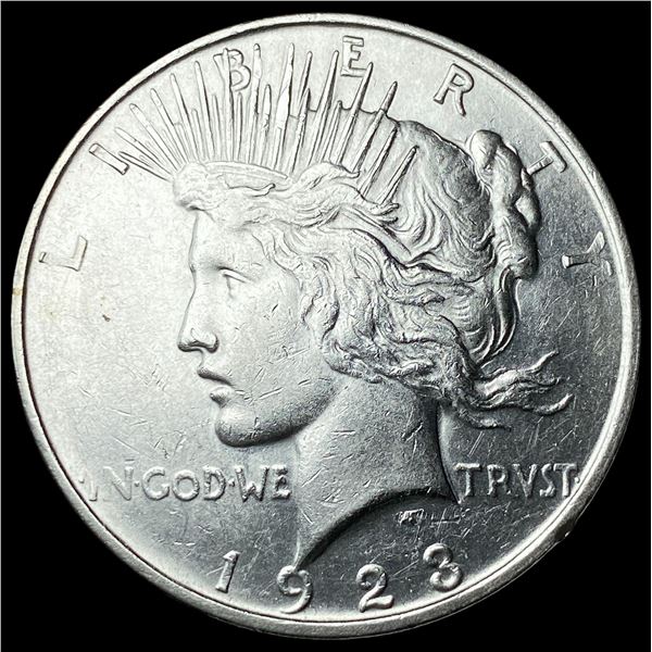 1923-D Silver Peace Dollar CLOSELY  UNCIRCULATED