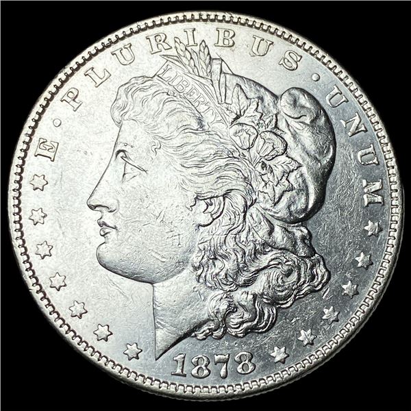 1878 Silver Morgan Dollar CLOSELY  UNCIRCULATED
