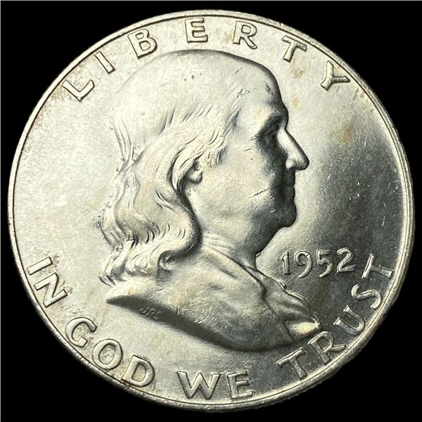 1952-D Silver Franklin Half Dollar CHOICE BU