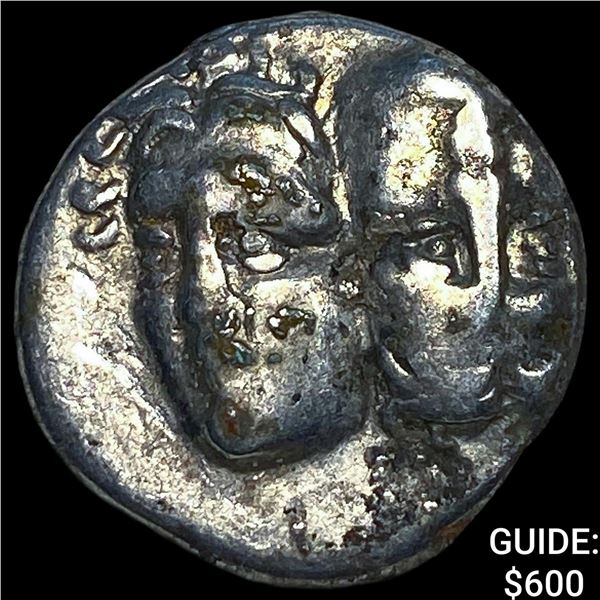 Ancient Greece Moesia, Istros 4th Century BC  Silver Drachm NEARLY UNCIRCULATED