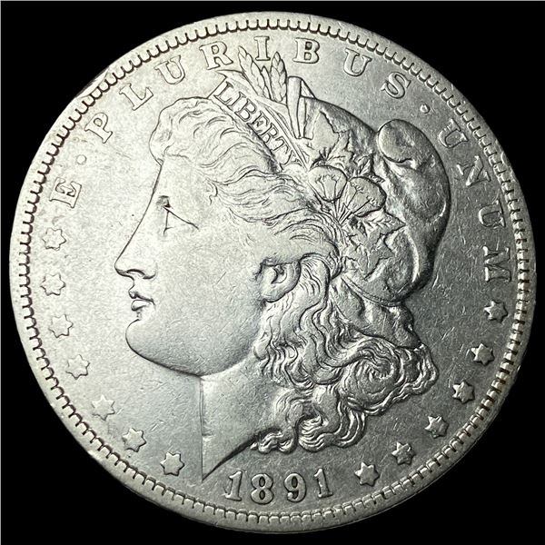 1891-O Silver Morgan Dollar LIGHTLY  CIRCULATED