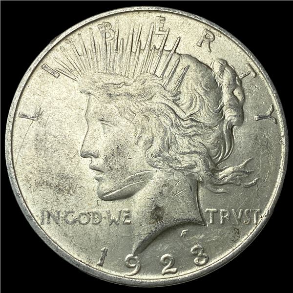1923-D Silver Peace Dollar CLOSELY  UNCIRCULATED