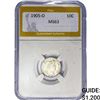 Image 1 : 1905-O Barber Dime PGA MS63