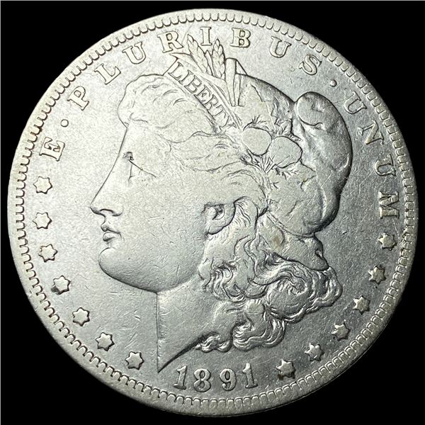 1891-O Silver Morgan Dollar NICELY CIRCULATED