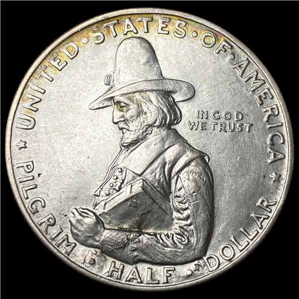 1920 Silver Pilgrim Half Dollar UNCIRCULATED