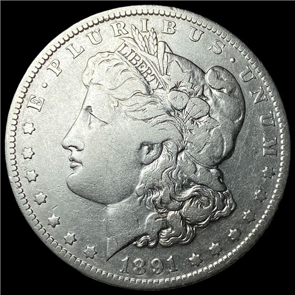 1891-O Silver Morgan Dollar LIGHTLY  CIRCULATED