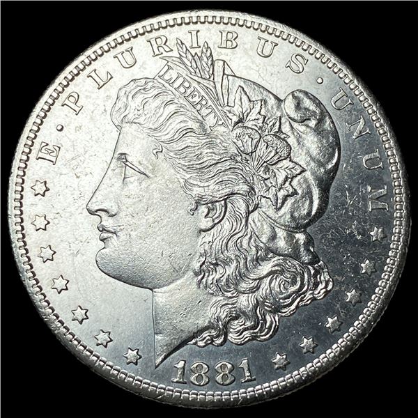 1881-S Morgan Silver Dollar CHOICE BU
