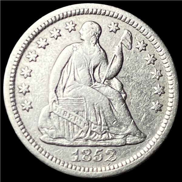 1852-O Silver Seated Liberty Half Dime NEARLY  UNCIRCULATED