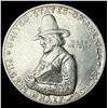 Image 1 : 1920 Silver Pilgrim Half Dollar CLOSELY  UNCIRCULATED