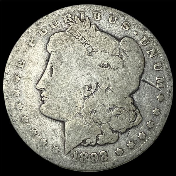 1893 Morgan Silver Dollar NICELY CIRCULATED