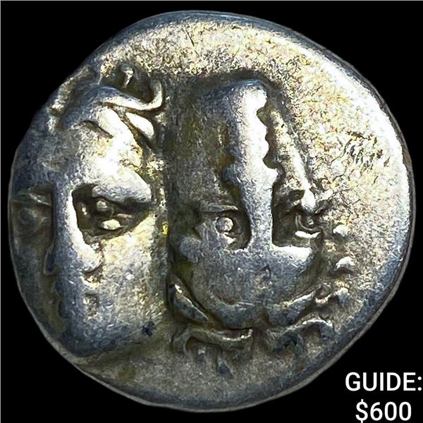 Ancient Greece Moesia, Istros 4th Century BC  Silver Drachm NEARLY UNCIRCULATED
