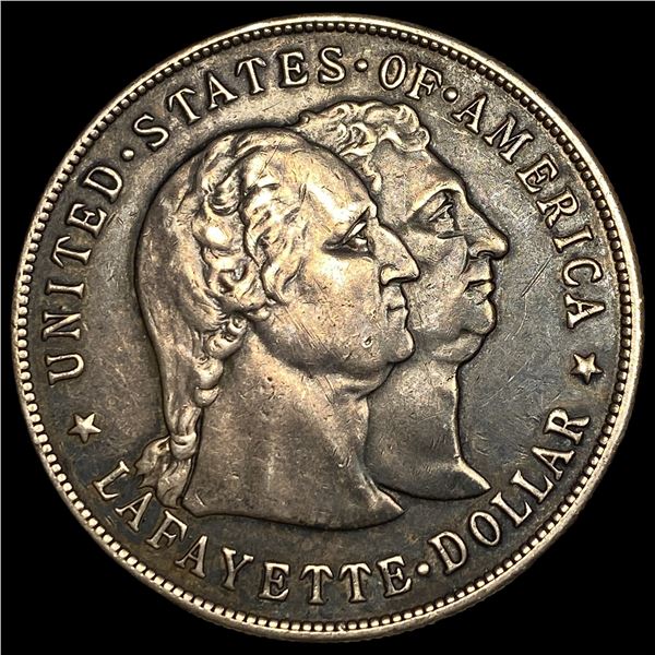 1900 Silver Lafayette Dollar NEARLY  UNCIRCULATED