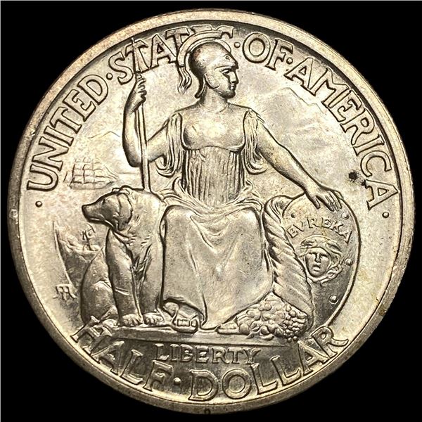 1935 Silver San Diego Half Dollar CHOICE BU