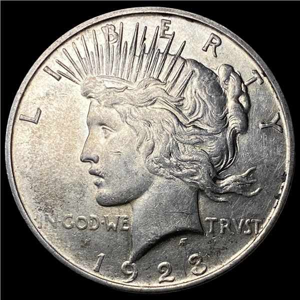 1923-D Silver Peace Dollar CLOSELY  UNCIRCULATED