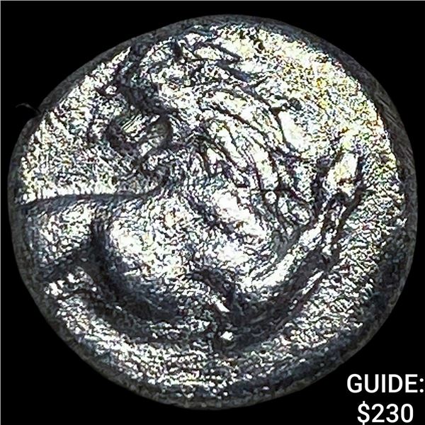 Ancient Greece Cherronesos 400-350 BC Silver  Hemidrachm NEARLY UNCIRCULATED