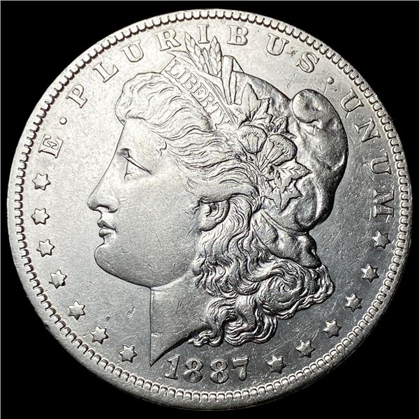 1887-O Silver Morgan Dollar NEARLY  UNCIRCULATED