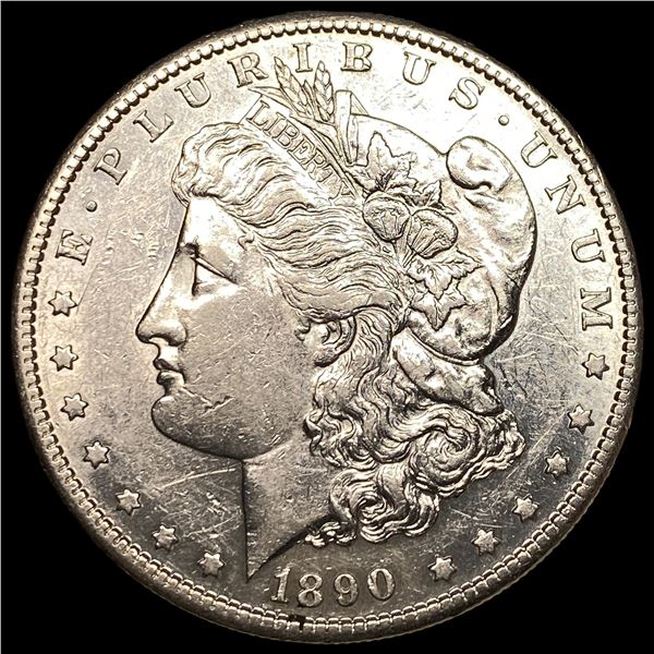 1890-S Morgan Silver Dollar CLOSELY  UNCIRCULATED