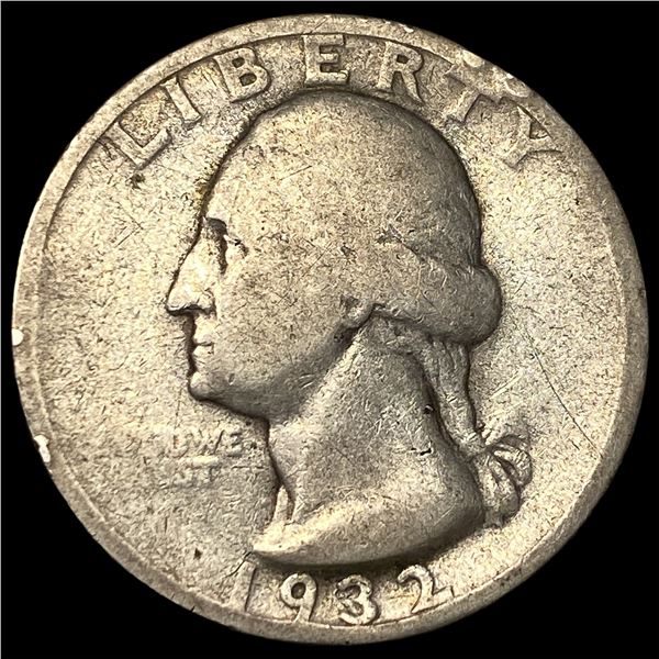 1932-S Silver Washington Quarter NICELY  CIRCULATED
