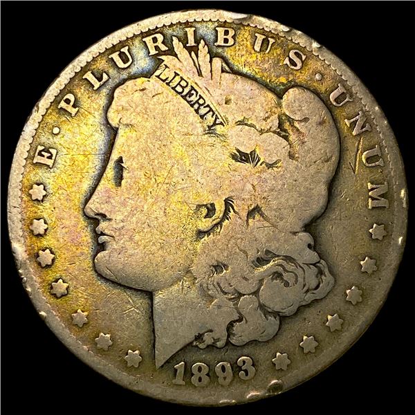 1893-O Morgan Silver Dollar NICELY CIRCULATED