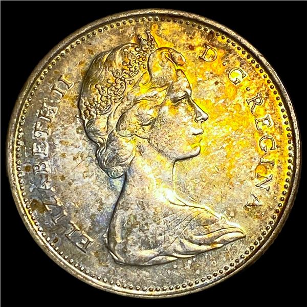 1967 Canada Silver 25 Cents CLOSELY  UNCIRCULATED