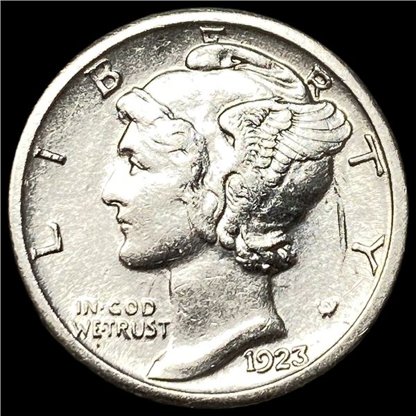 1923-S Silver Mercury Dime CLOSELY  UNCIRCULATED