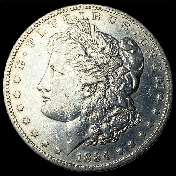 1884-S Silver Morgan Dollar NEARLY  UNCIRCULATED