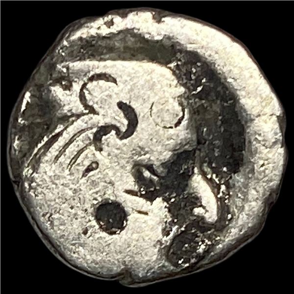 Ancient India Western Satraps Bhartrdaman  278-295 Silver Drachm NEARLY UNCIRCULATED