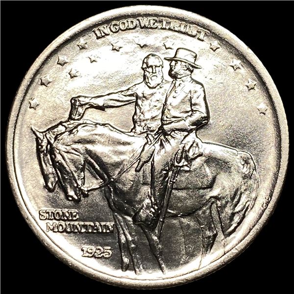 1925 Silver Stone Mountain Half Dollar  UNCIRCULATED