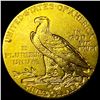 Image 2 : 1908 Indian Head $5 Gold Half Eagle CLOSELY  UNCIRCULATED