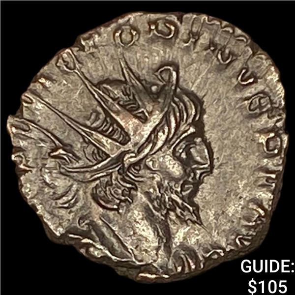 Romano-Gallic Victorinus 269-271 BI Dbl  Denarius CHOICE AU