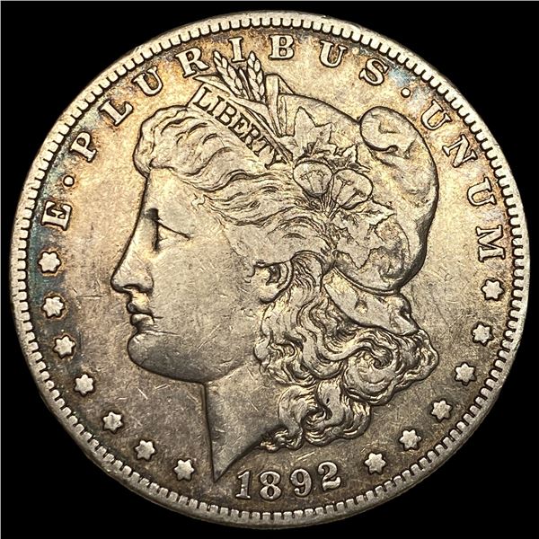 1892-S Silver Morgan Dollar ABOUT  UNCIRCULATED