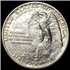 Image 2 : 1925 Silver Stone Mountain Half Dollar  CLOSELY UNCIRCULATED
