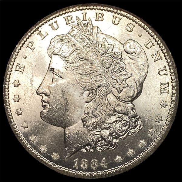 1884-CC Silver Morgan Dollar CHOICE BU