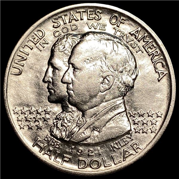 1921 Silver Alabama Half Dollar CLOSELY  UNCIRCULATED