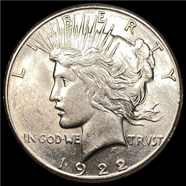 1922-S Silver Peace Dollar CLOSELY  UNCIRCULATED