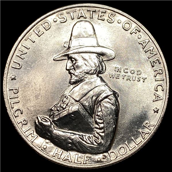 1920 Silver Pilgrim Half Dollar UNCIRCULATED