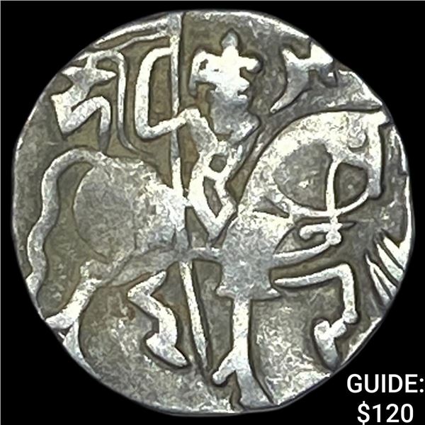 India Rajput 700-1000  Silver Jital NEARLY  UNCIRCULATED