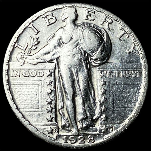 1928-S Standing Liberty Silver Quarter  CLOSELY UNCIRCULATED