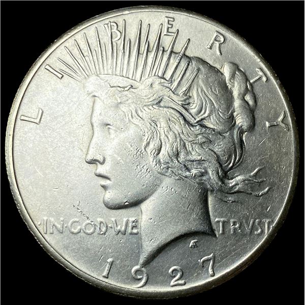 1927 Peace Silver Dollar CLOSELY UNCIRCULATED