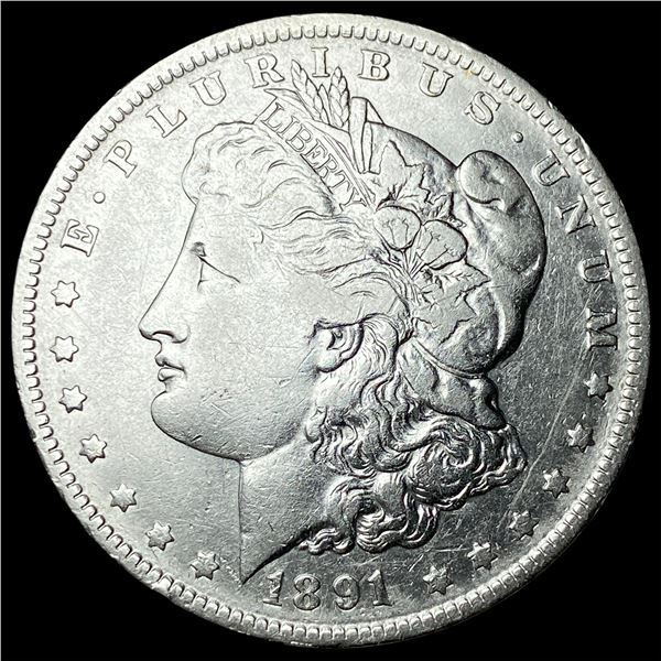 1891-O Silver Morgan Dollar LIGHTLY  CIRCULATED