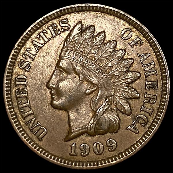 1909 Indian Head Cent NEARLY UNCIRCULATED